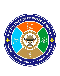 A circular logo with symbols

Description automatically generated